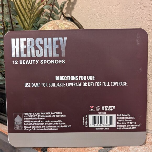 Hershey’s Novelty Makeup Sponge Set (12pc) Beauty Blender Bundle, NEW - Picture 2 of 4